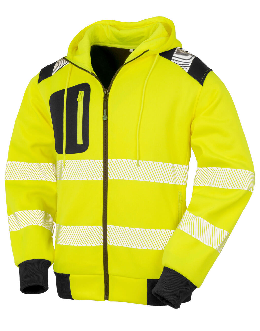 Recycled Robust Zipped Safety Hoody imagen 5