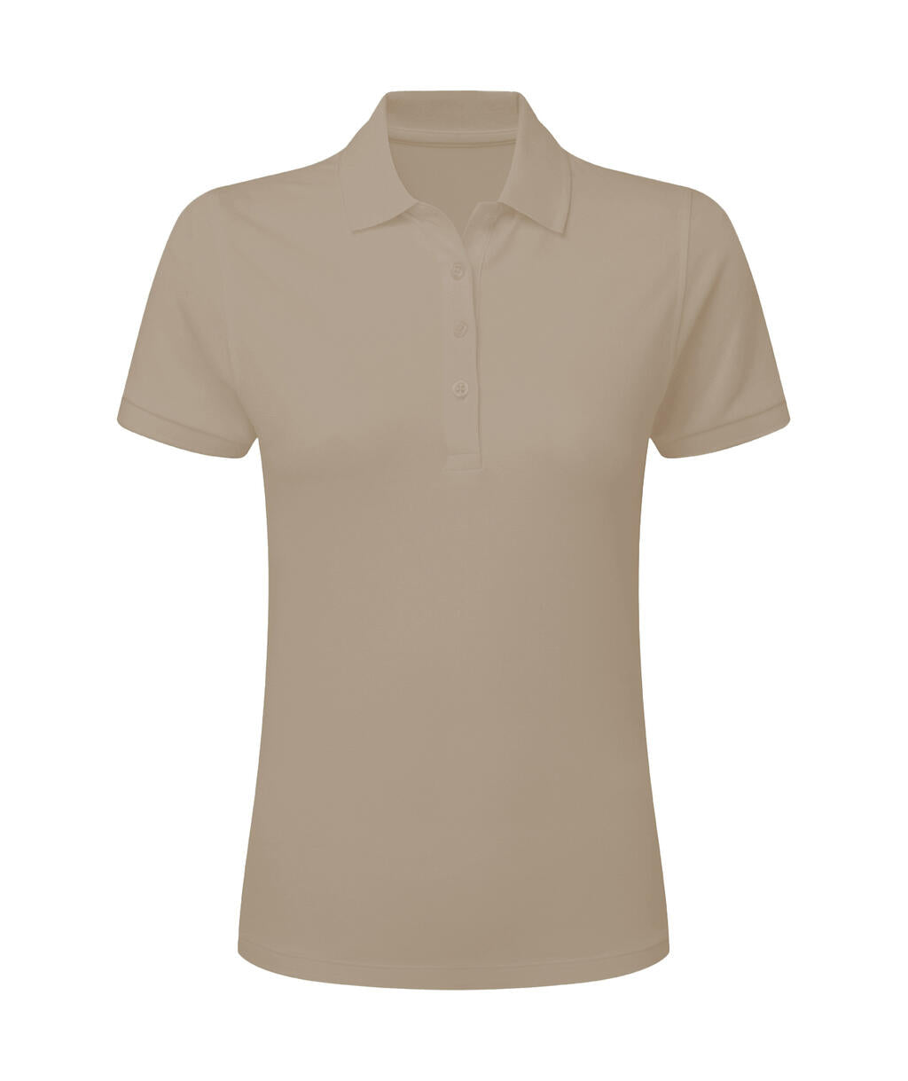 Signature Tagless Polo Stretch Women imagen 12