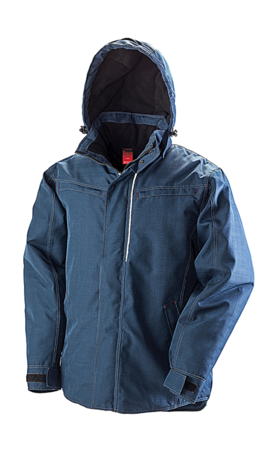 Denim Texture Rugged Jacket imagen 10