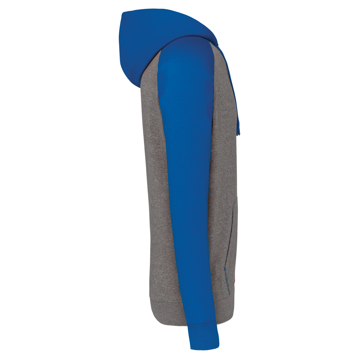 GDTXPA369 Grey heather/Sporty royal blue SIDE