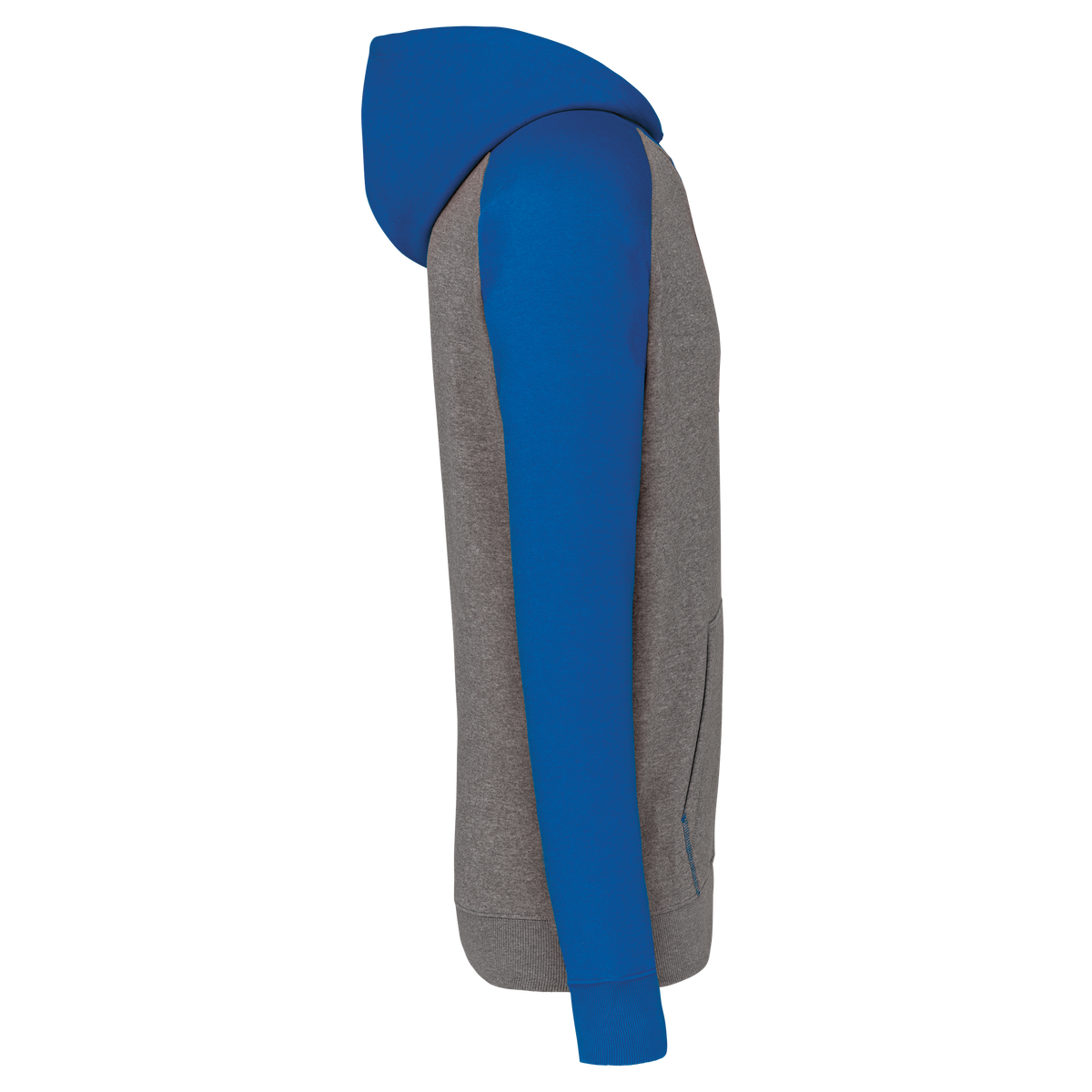 GDTXPA370 Grey heather/Sporty royal blue SIDE