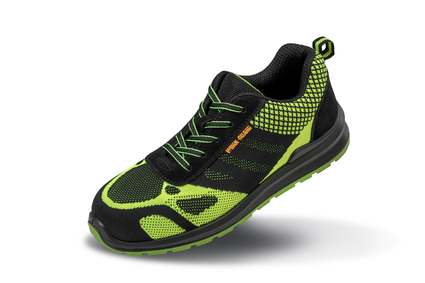 GDTXR458X Neon green / Black FACE SIDE