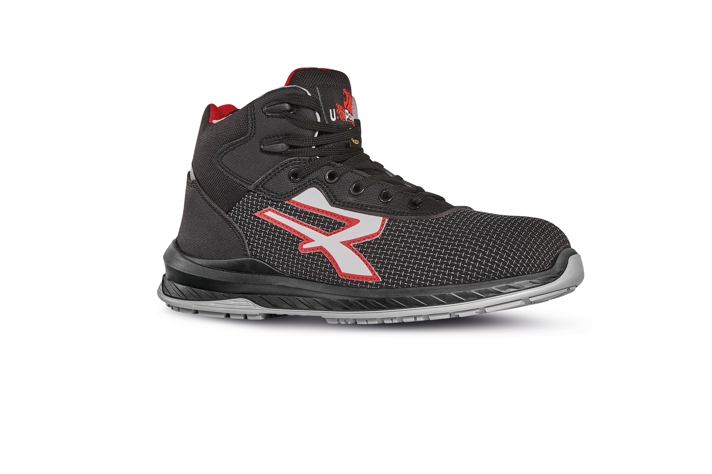 GDTXUPRI11074 Black / Grey / Red SIDE