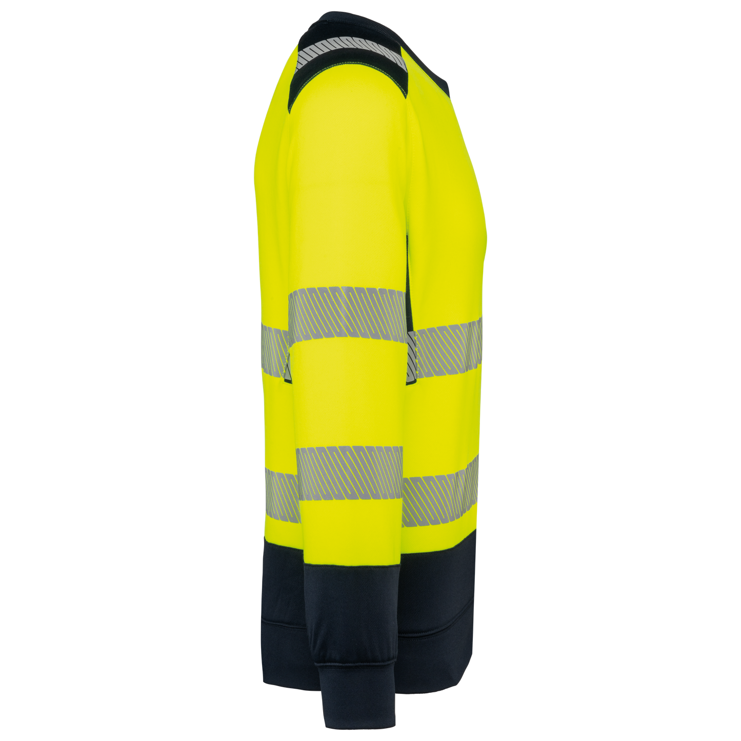 GDTXWK420 Hi Viz Yellow / Navy SIDE