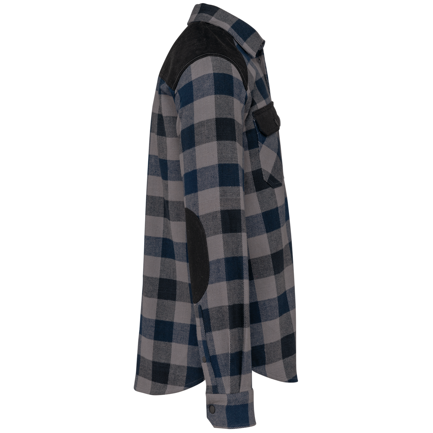 GDTXWK520 Storm Grey / Navy Checked / Black SIDE