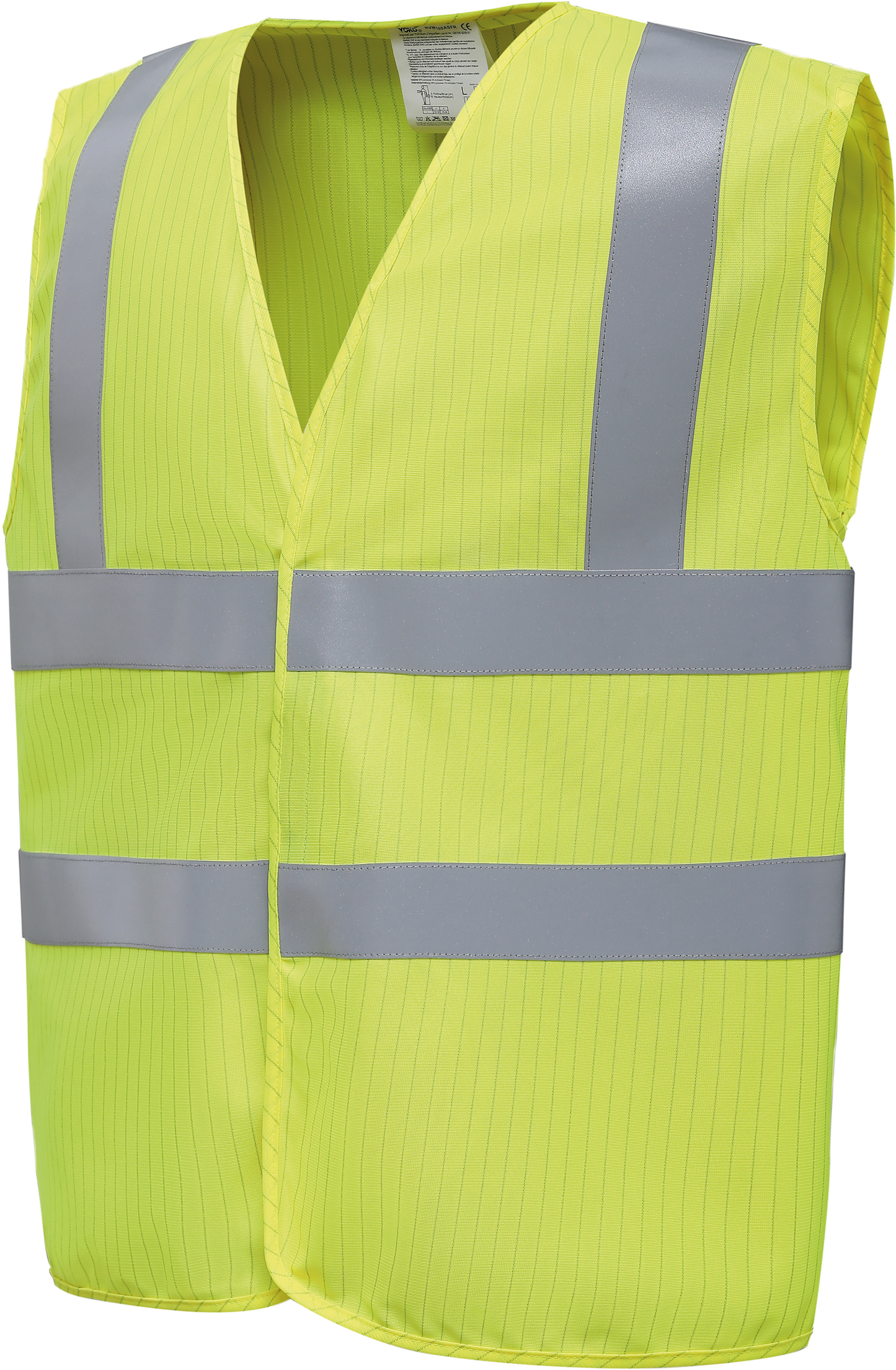 GDTXYHVW100ASFR Hi Vis Yellow FACE SIDE
