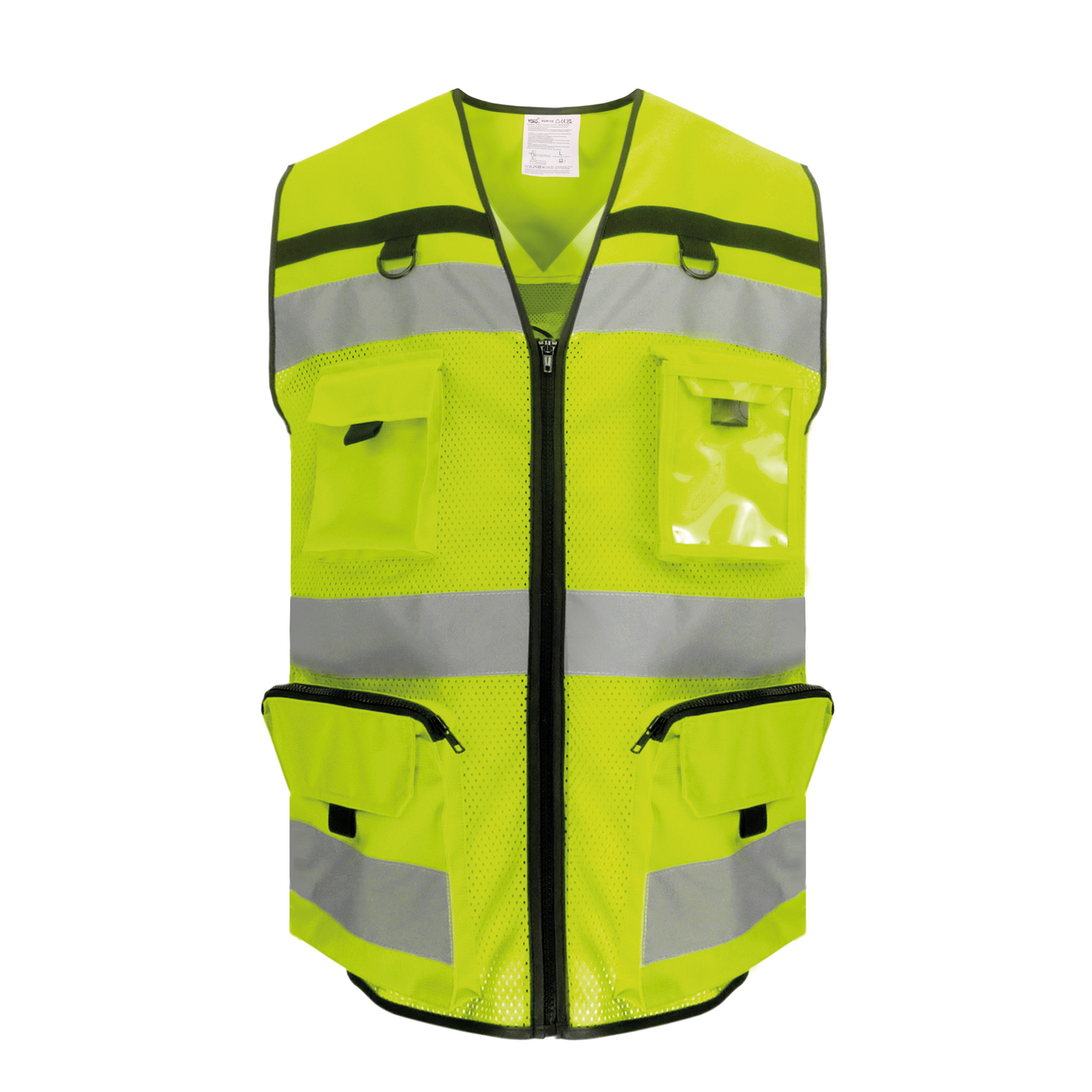 GDTXYHVW108 Hi Vis Yellow Mesh FACE