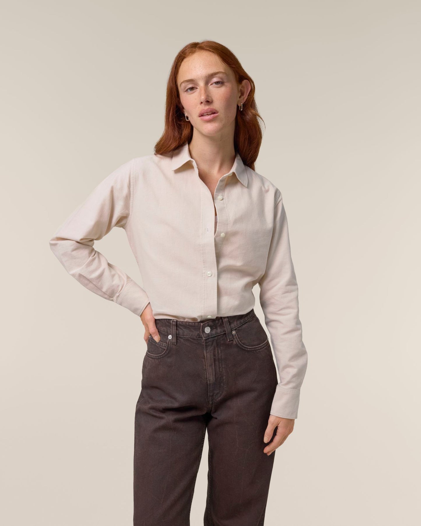 REF: GDSSTWW971 Beige Oxford imagen 1