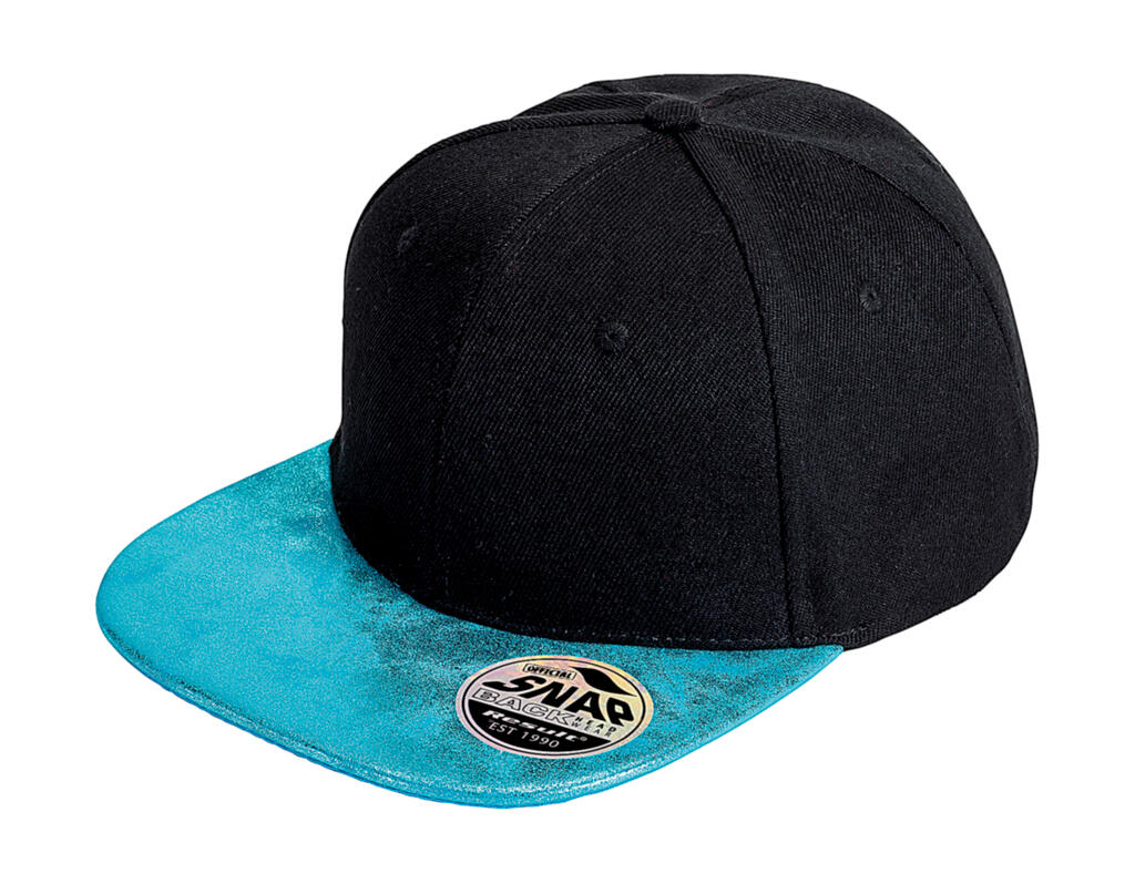 Bronx Glitter Flat Peak Snapback Cap imagen 5