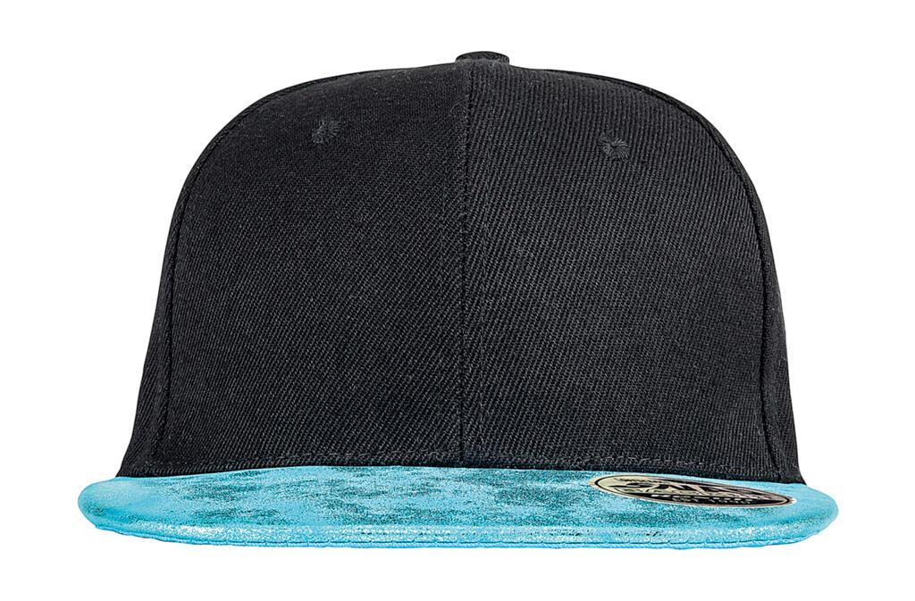 Bronx Glitter Flat Peak Snapback Cap imagen 4