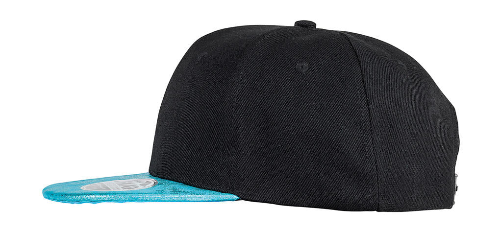 Bronx Glitter Flat Peak Snapback Cap imagen 7