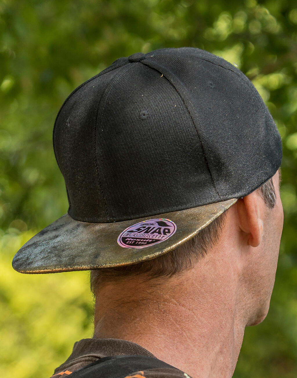 Bronx Glitter Flat Peak Snapback Cap imagen 8