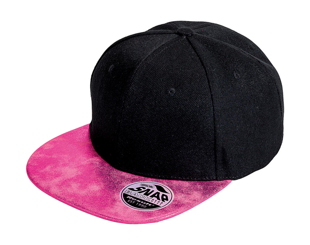Bronx Glitter Flat Peak Snapback Cap imagen 14