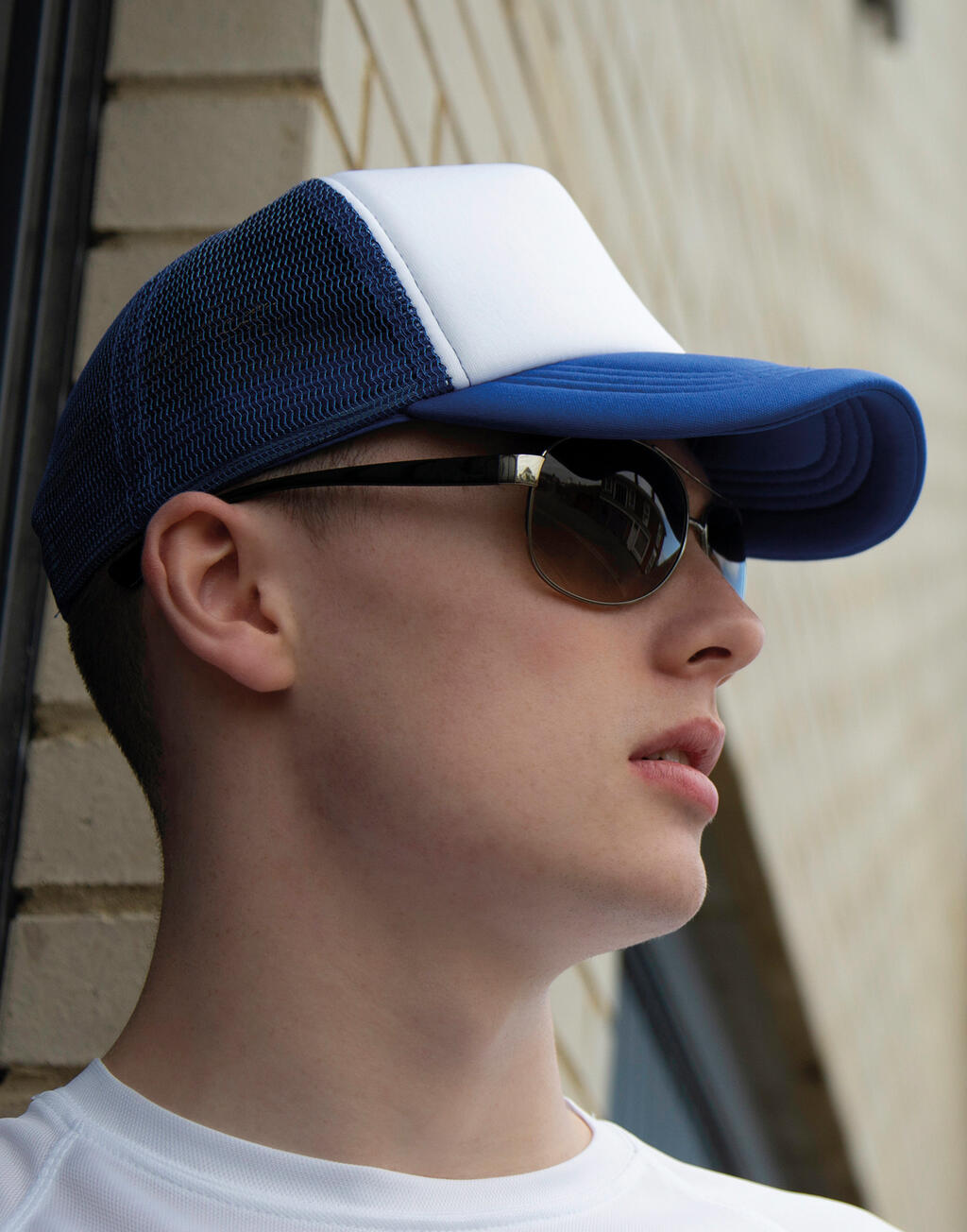 Detroit ½ Mesh Truckers Cap imagen 2