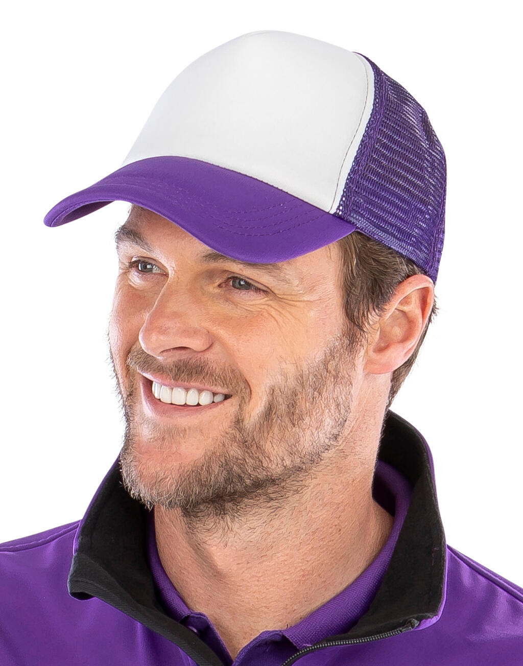 Detroit ½ Mesh Truckers Cap imagen 4