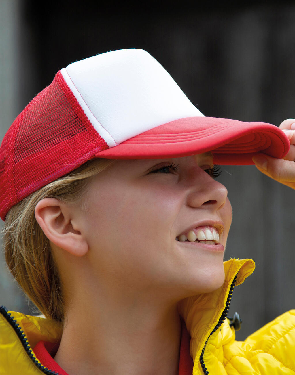 Detroit ½ Mesh Truckers Cap imagen 3