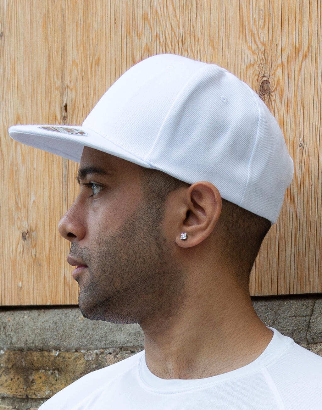 Bronx Original Flat Peak Snap Back Cap imagen 2