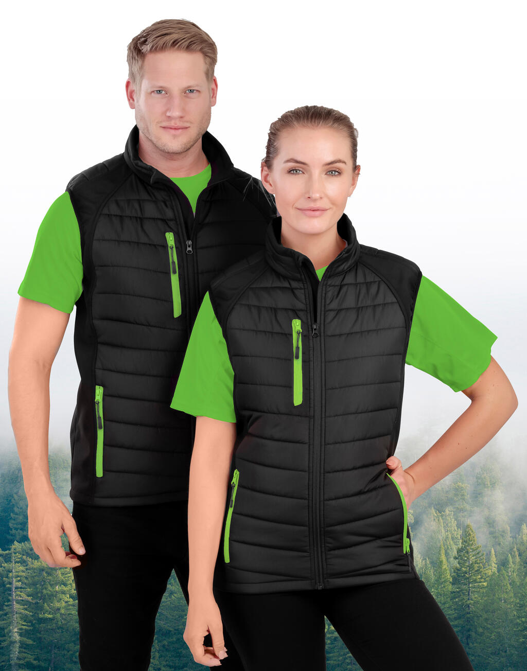 Compass Padded Softshell Gilet imagen 8