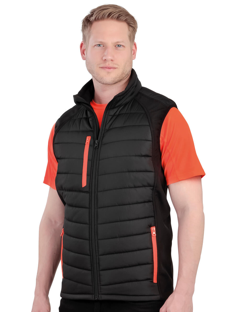 Compass Padded Softshell Gilet imagen 3