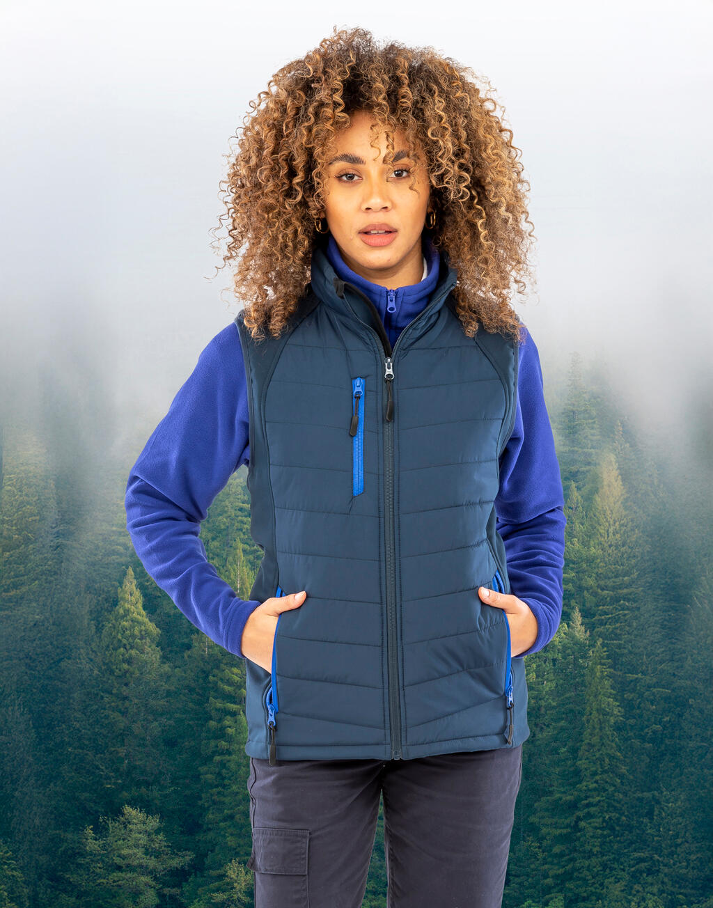 Compass Padded Softshell Gilet imagen 10