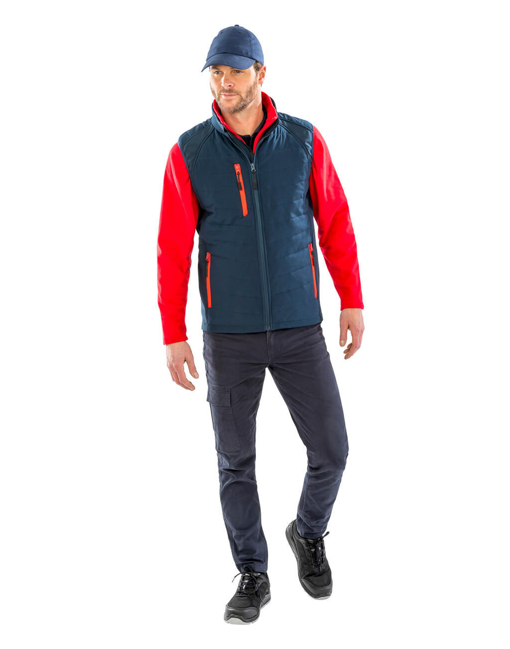 Compass Padded Softshell Gilet imagen 5