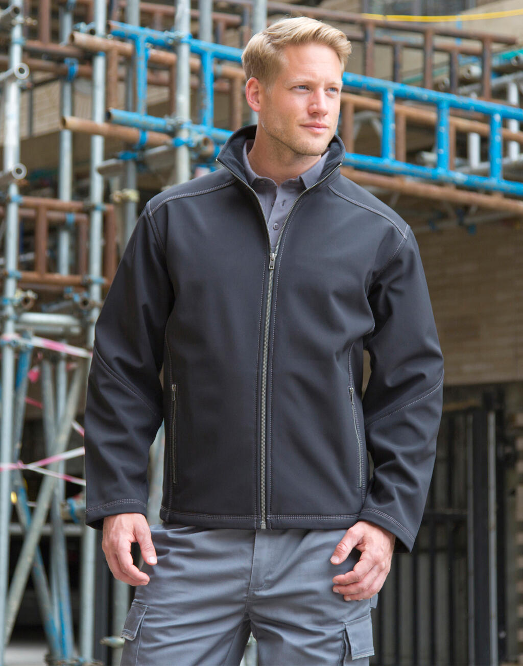 Men's Treble Stitch Softshell imagen 1