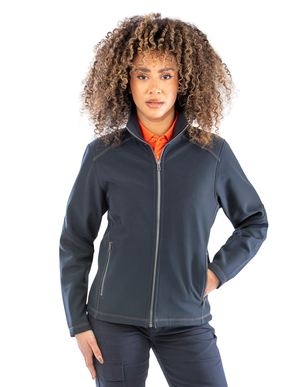 Women's Treble Stitch Softshell imagen 2