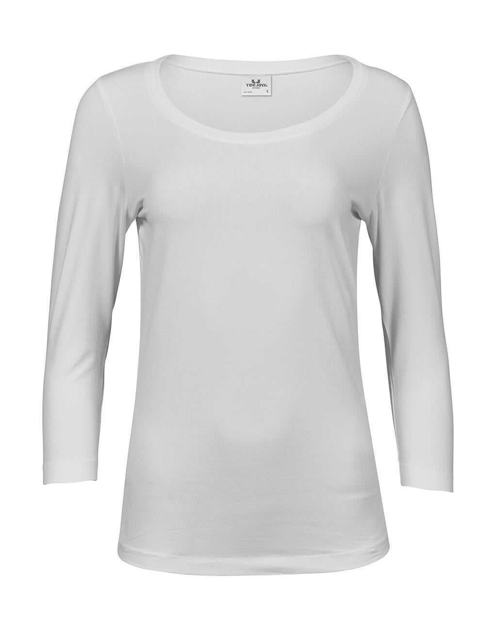 Ladies 3/4 Sleeve Stretch Tee imagen 2