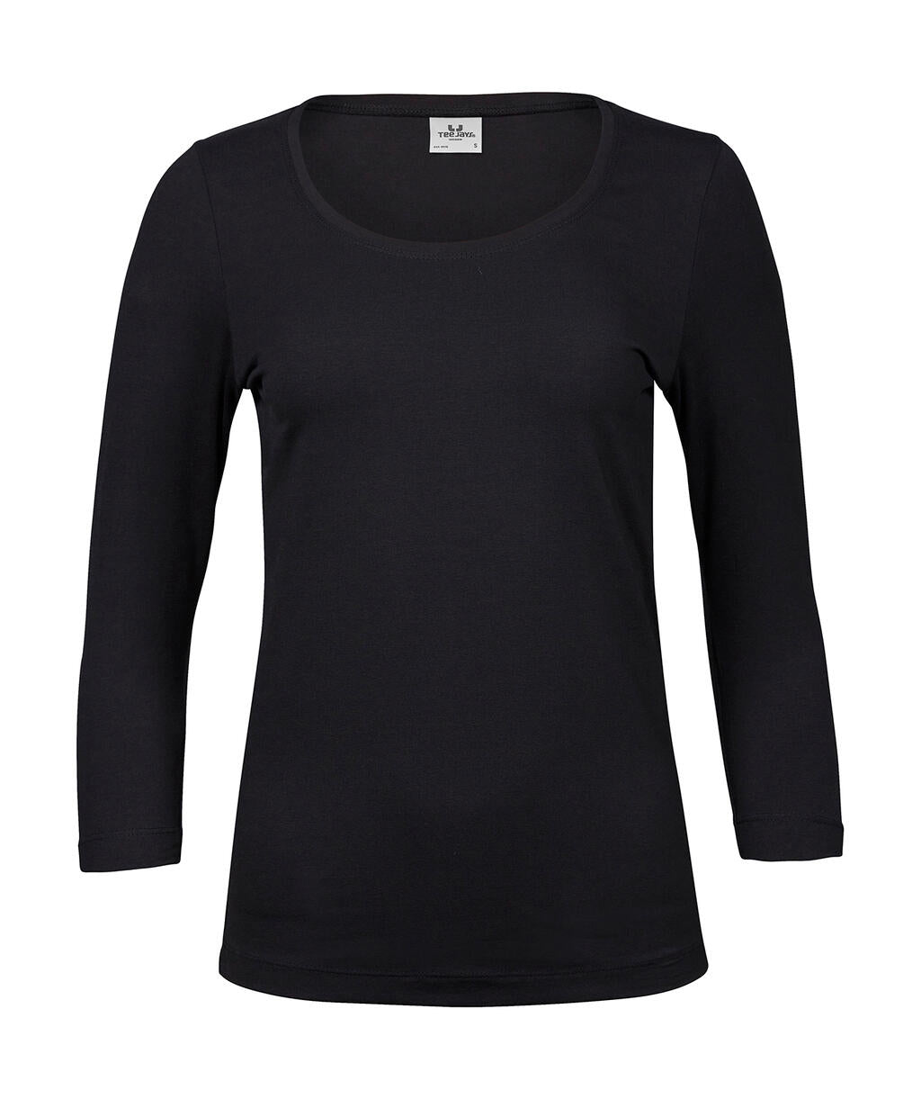 Ladies 3/4 Sleeve Stretch Tee imagen 7