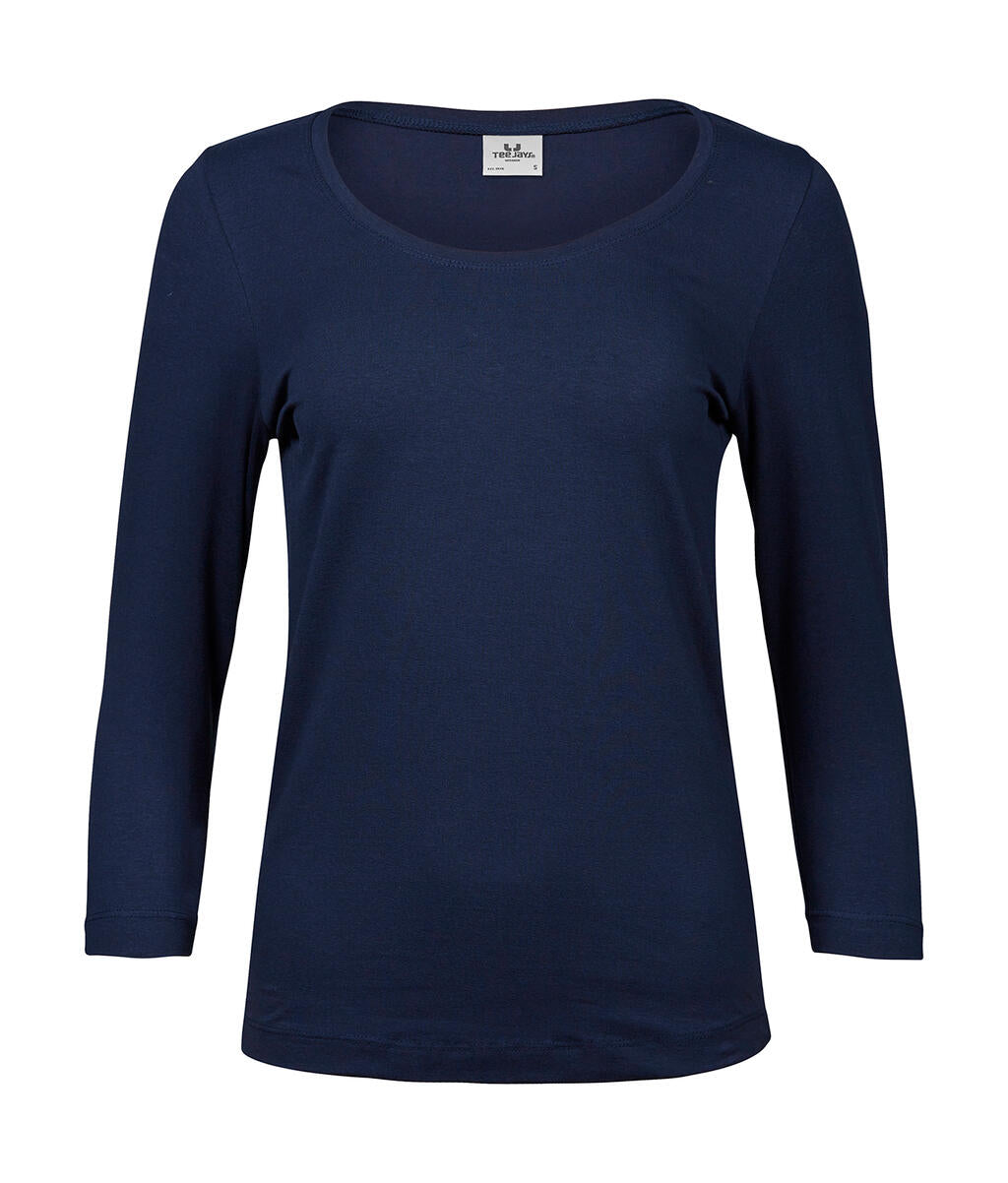 Ladies 3/4 Sleeve Stretch Tee imagen 8