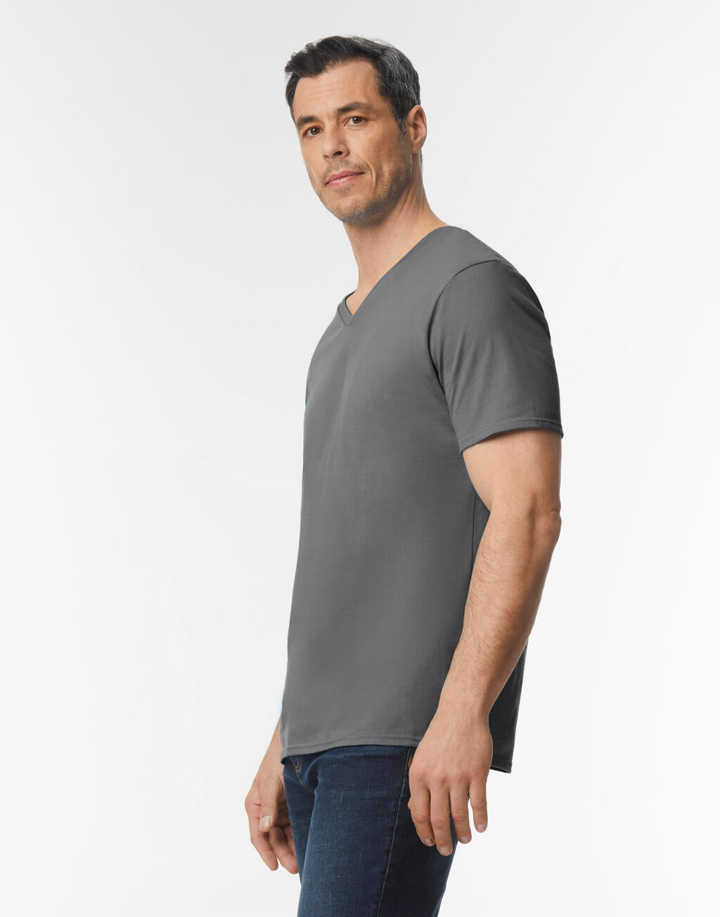 Softstyle Adult V-Neck T-Shirt imagen 5
