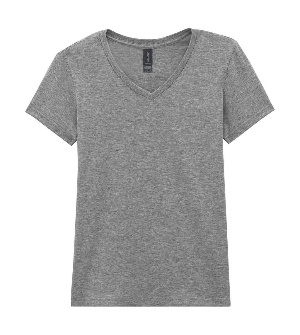 Softstyle Women's V-Neck T-Shirt imagen 11