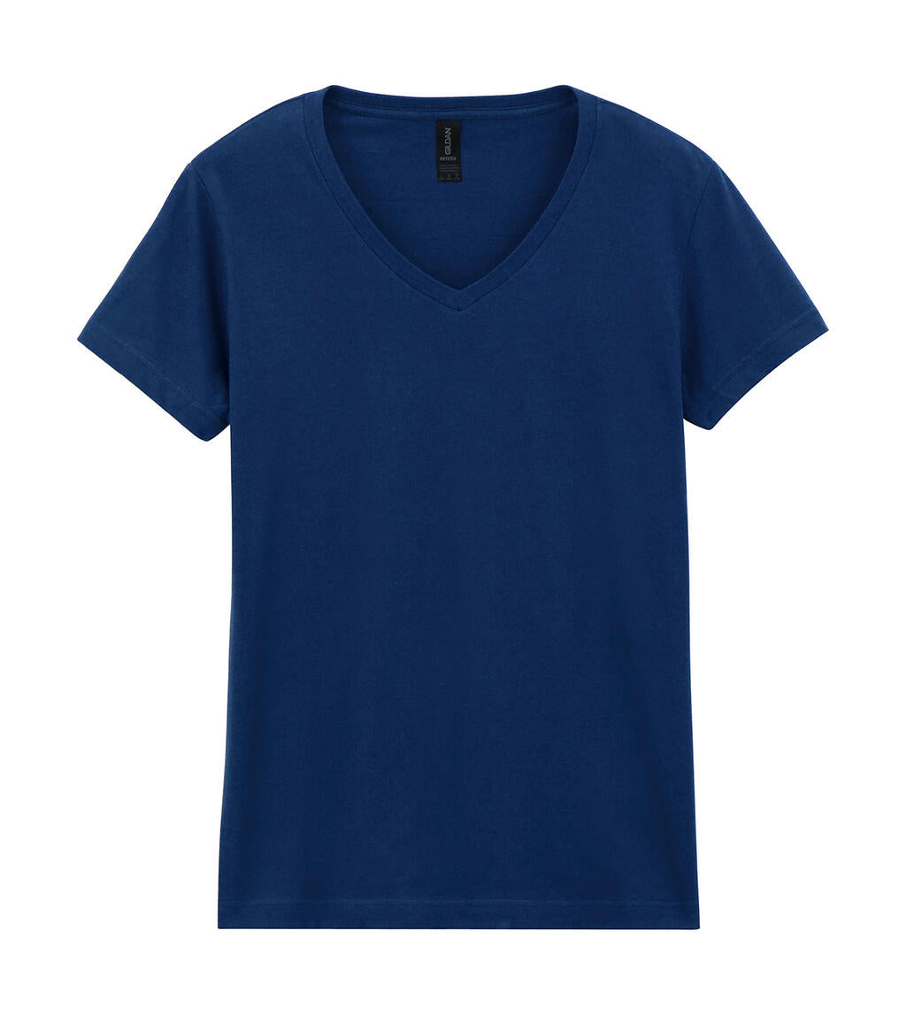 Softstyle Women's V-Neck T-Shirt imagen 13