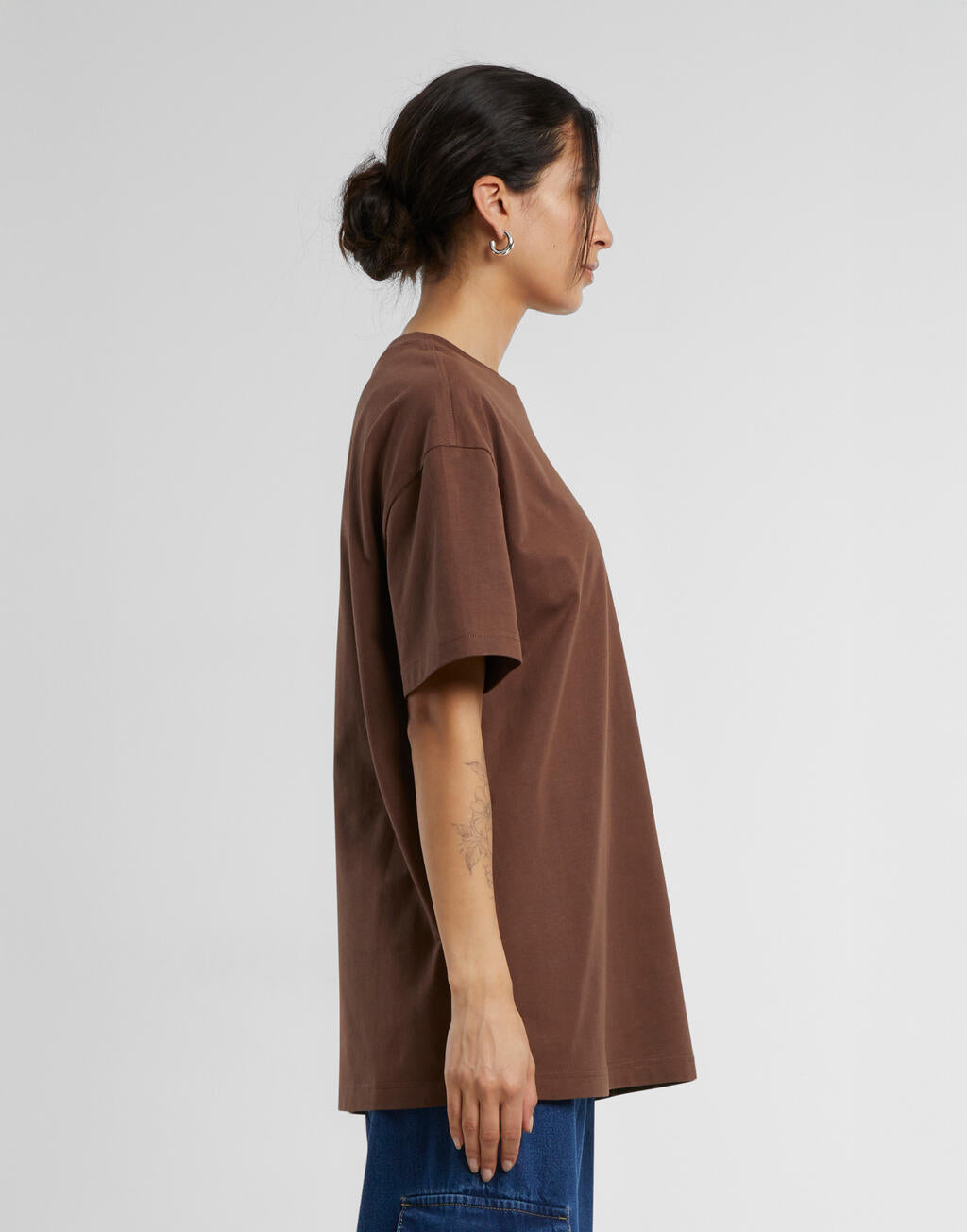 Ladies Oversized Boyfriend Tee imagen 3