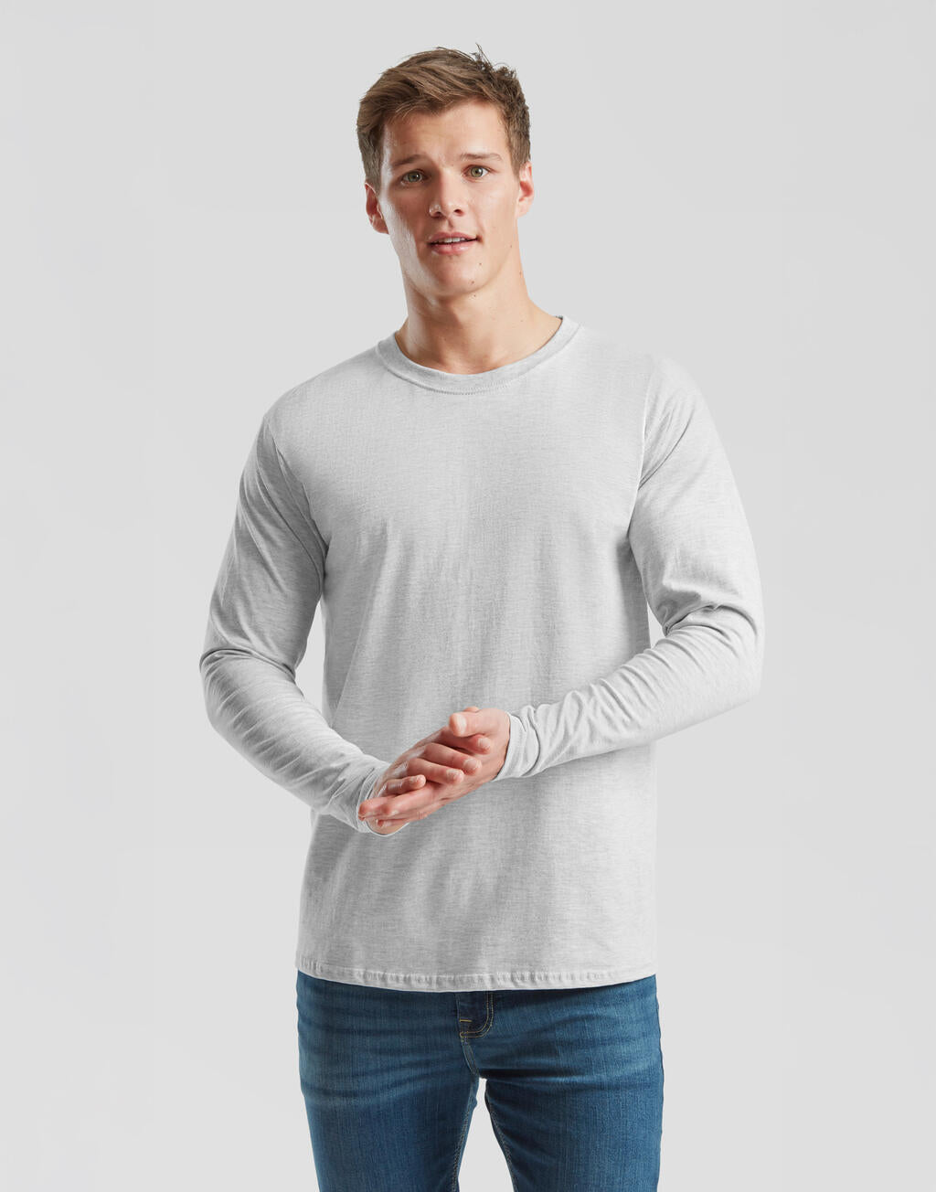 Iconic 195 Ringspun Premium Long Sleeve T imagen 1