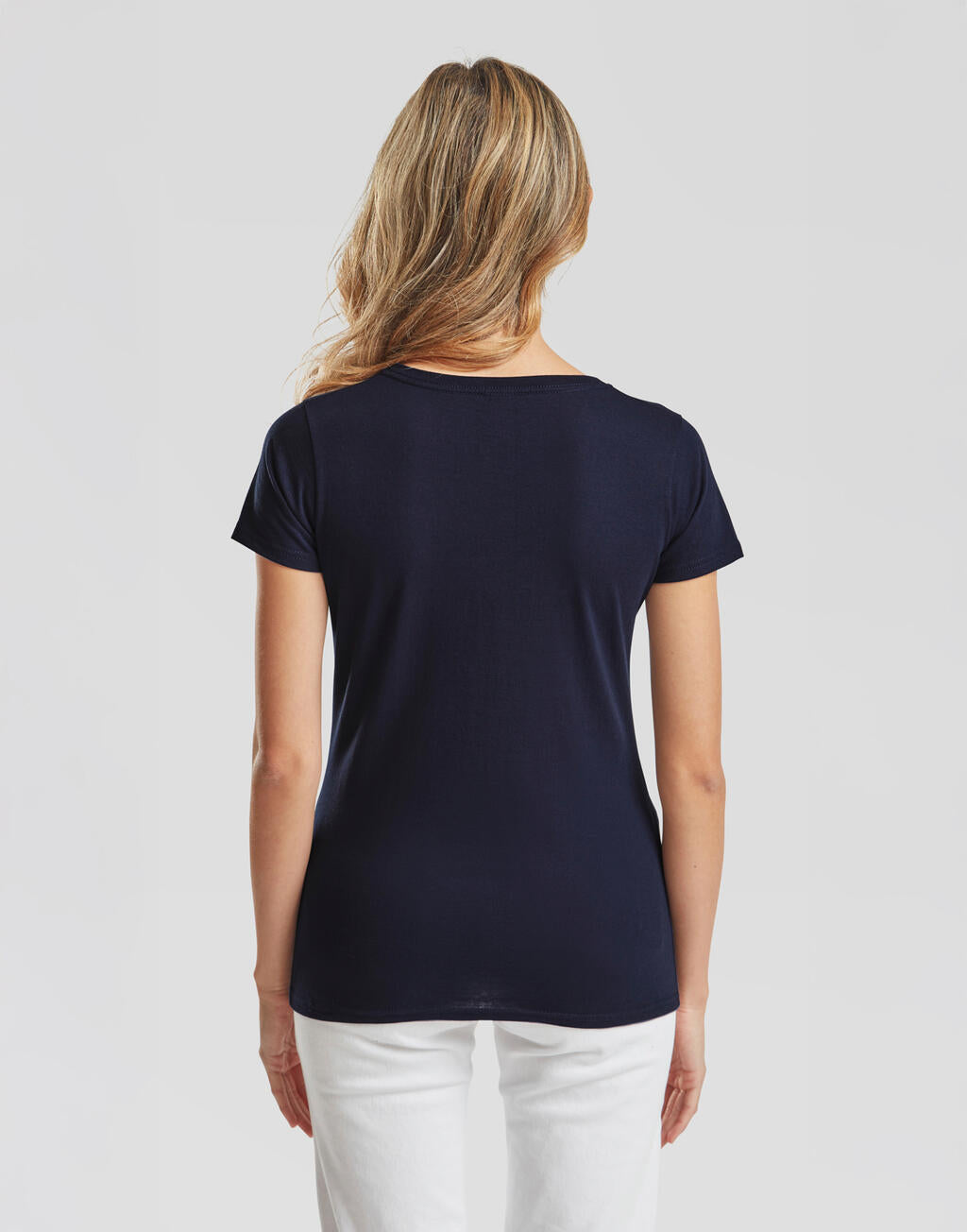 Ladies Valueweight V-Neck T imagen 4