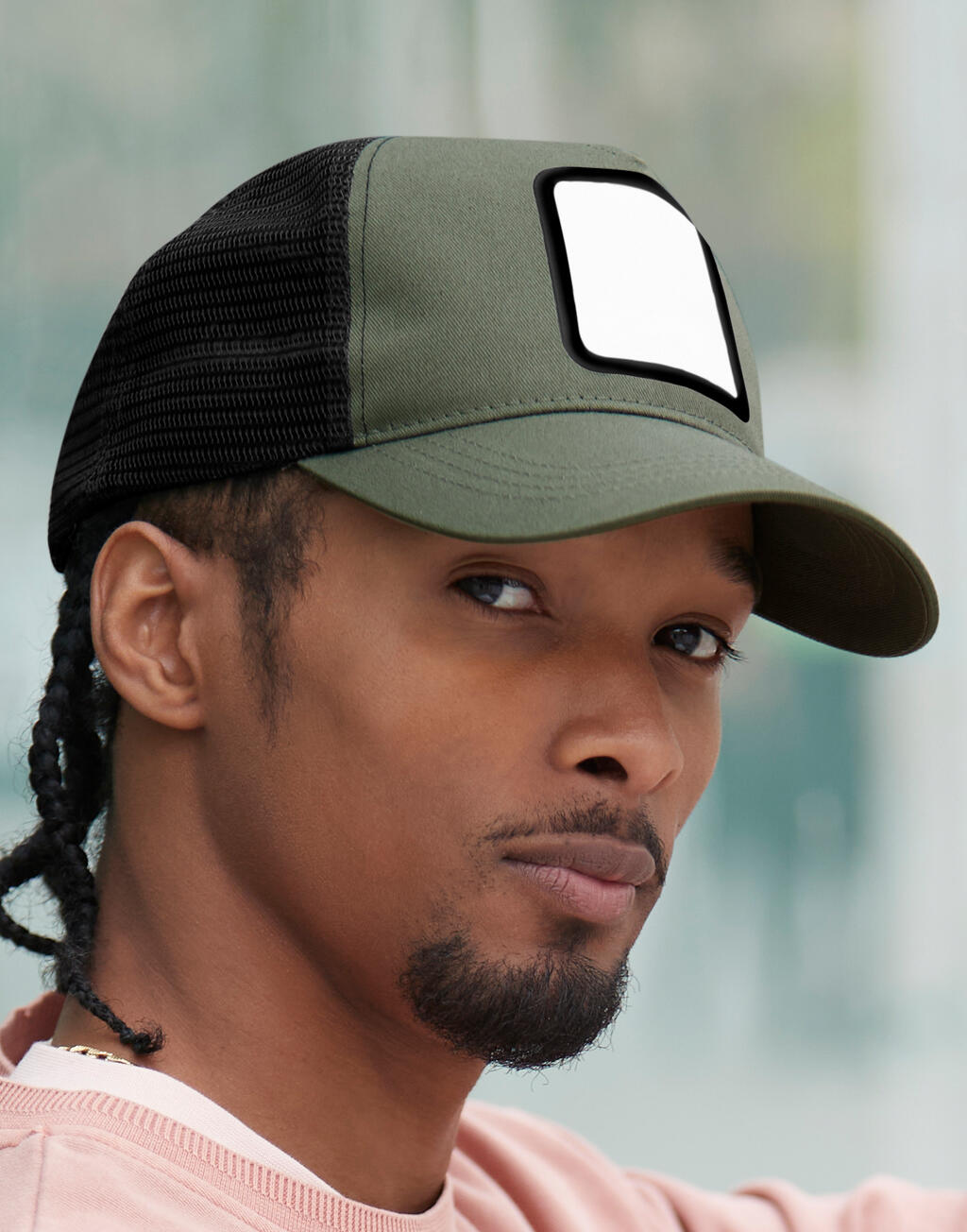 Appliqué Patch 5 Panel Trucker imagen 1