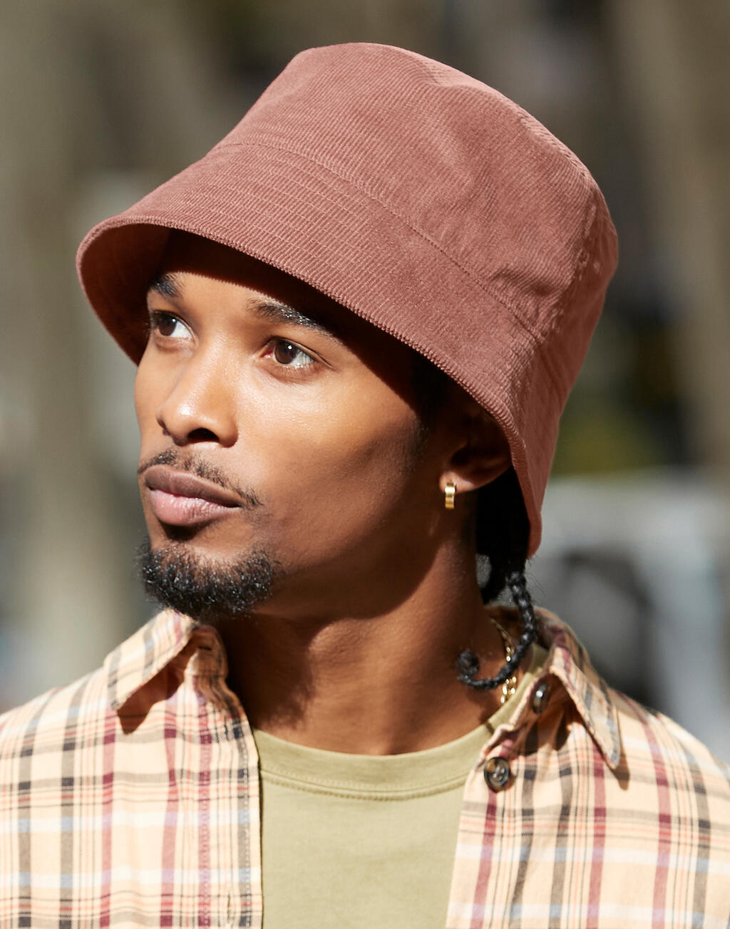 EarthAware® Organic Cord Bucket Hat imagen 1