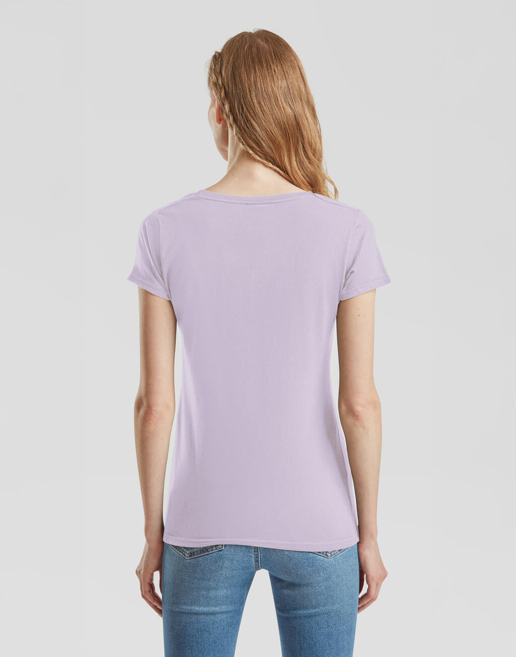 Ladies' Iconic 150 V Neck T imagen 5