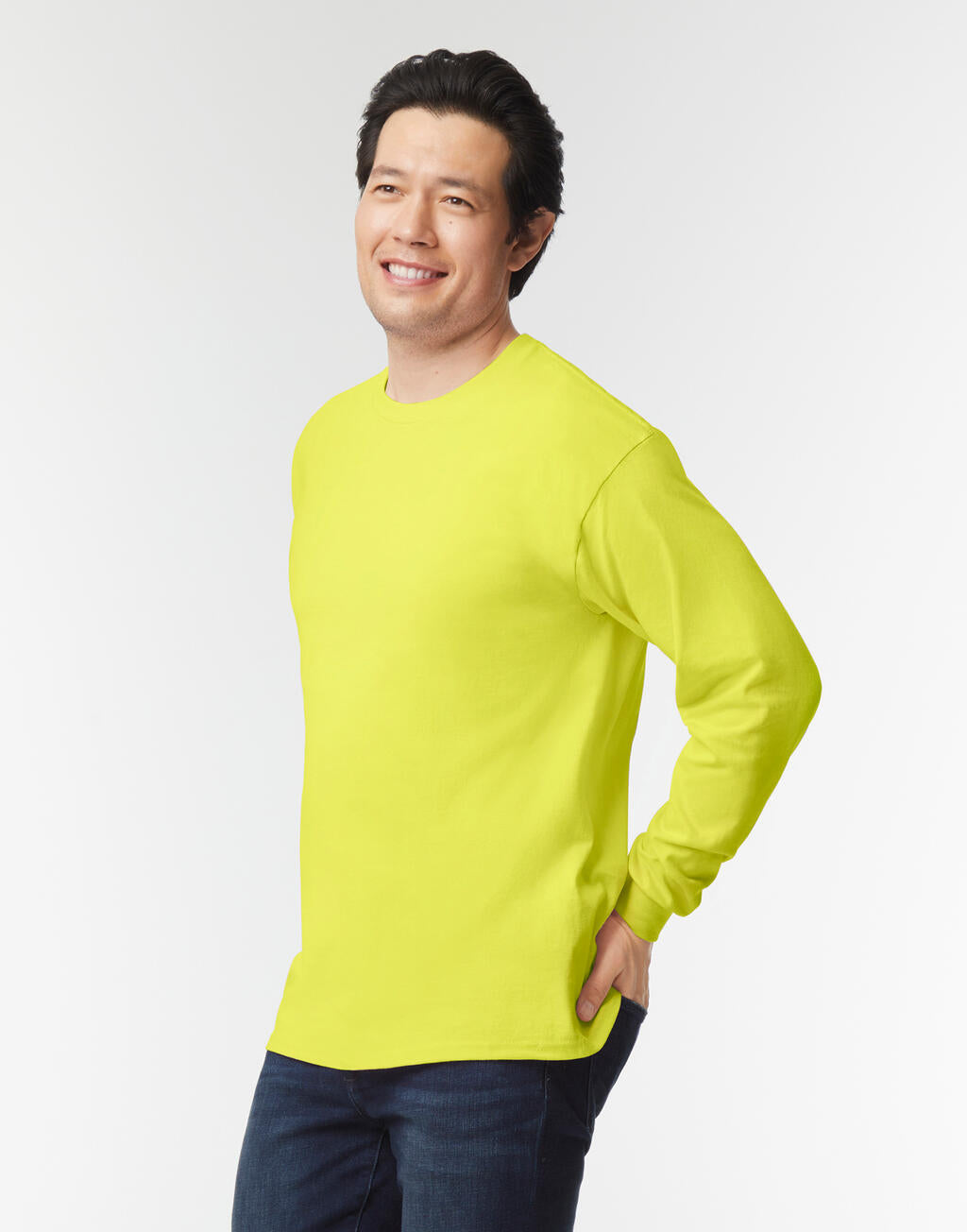 Ultra Cotton Adult T-Shirt LS imagen 2