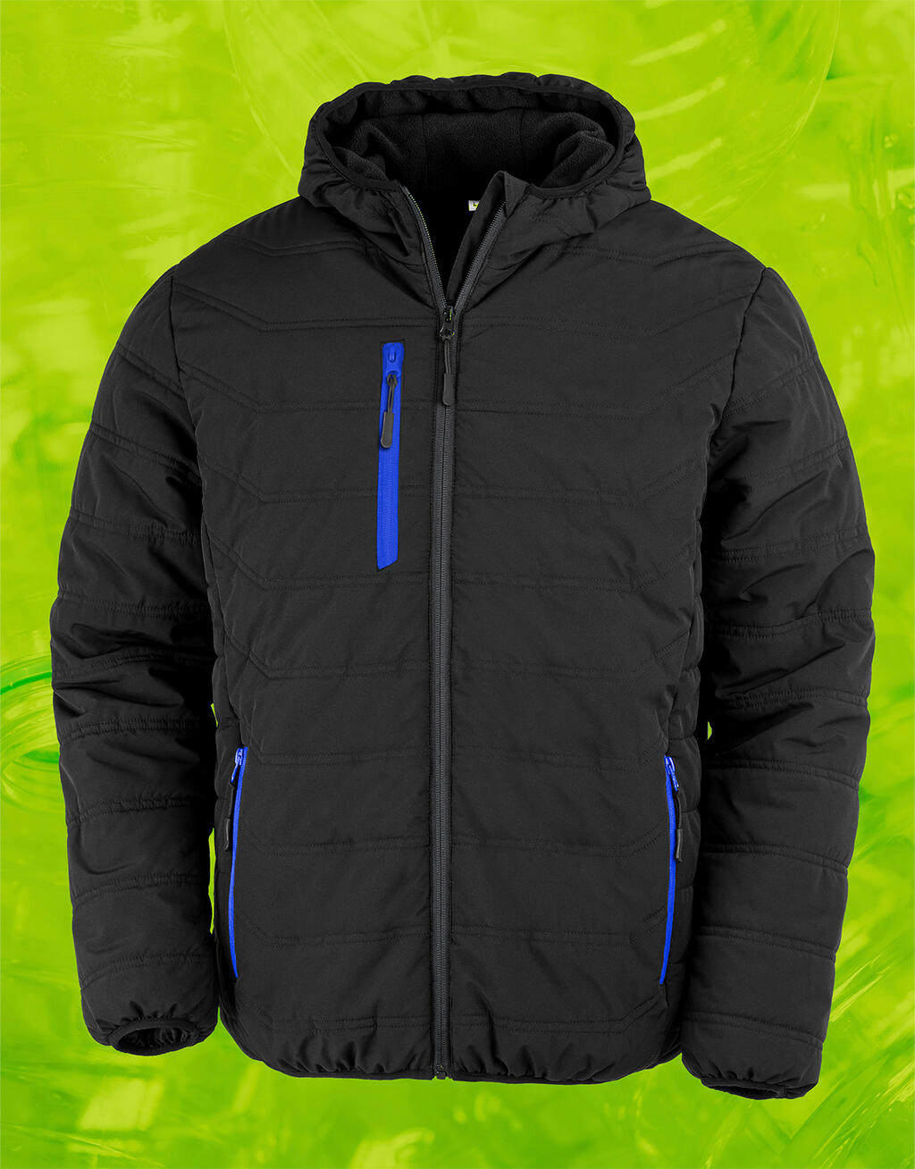 Black Compass Padded Winter Jacket imagen 13