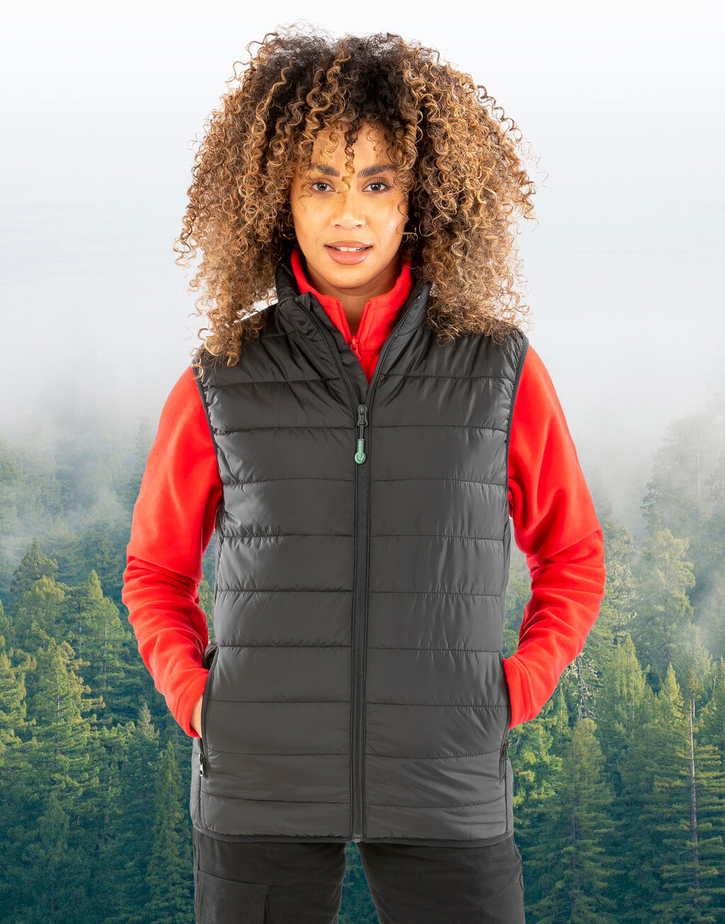 Recycled Promo Padded Bodywarmer imagen 4