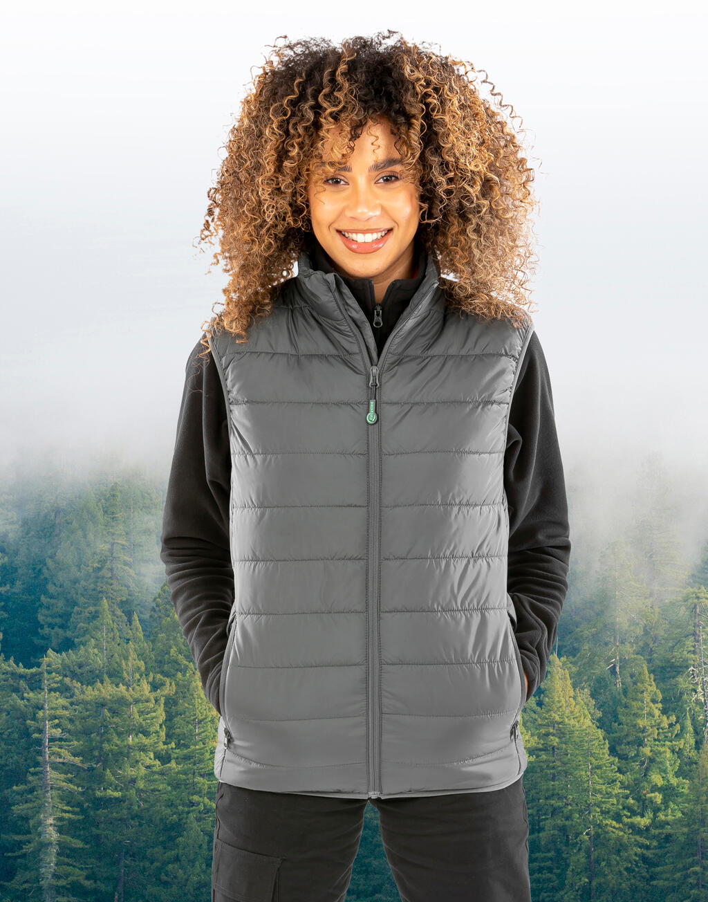 Recycled Promo Padded Bodywarmer imagen 5