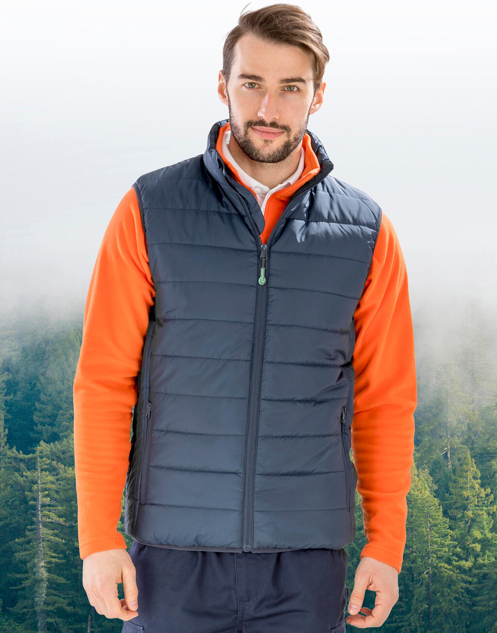 Recycled Promo Padded Bodywarmer imagen 3