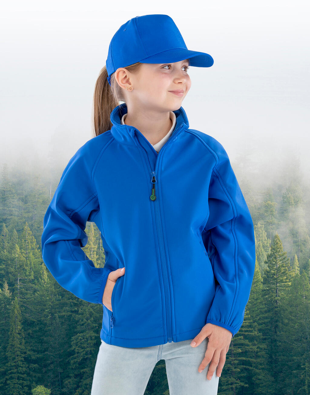 Recycled 2-Layer Printable J/Y Softshell Jacket imagen 3