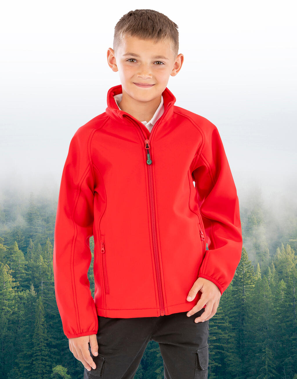 Recycled 2-Layer Printable J/Y Softshell Jacket imagen 1