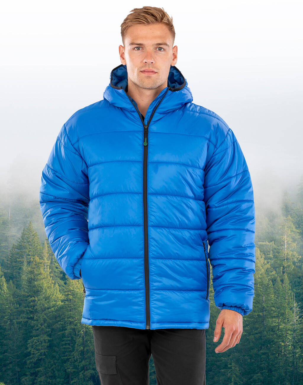 Recycled Hooded Padded Parka imagen 1