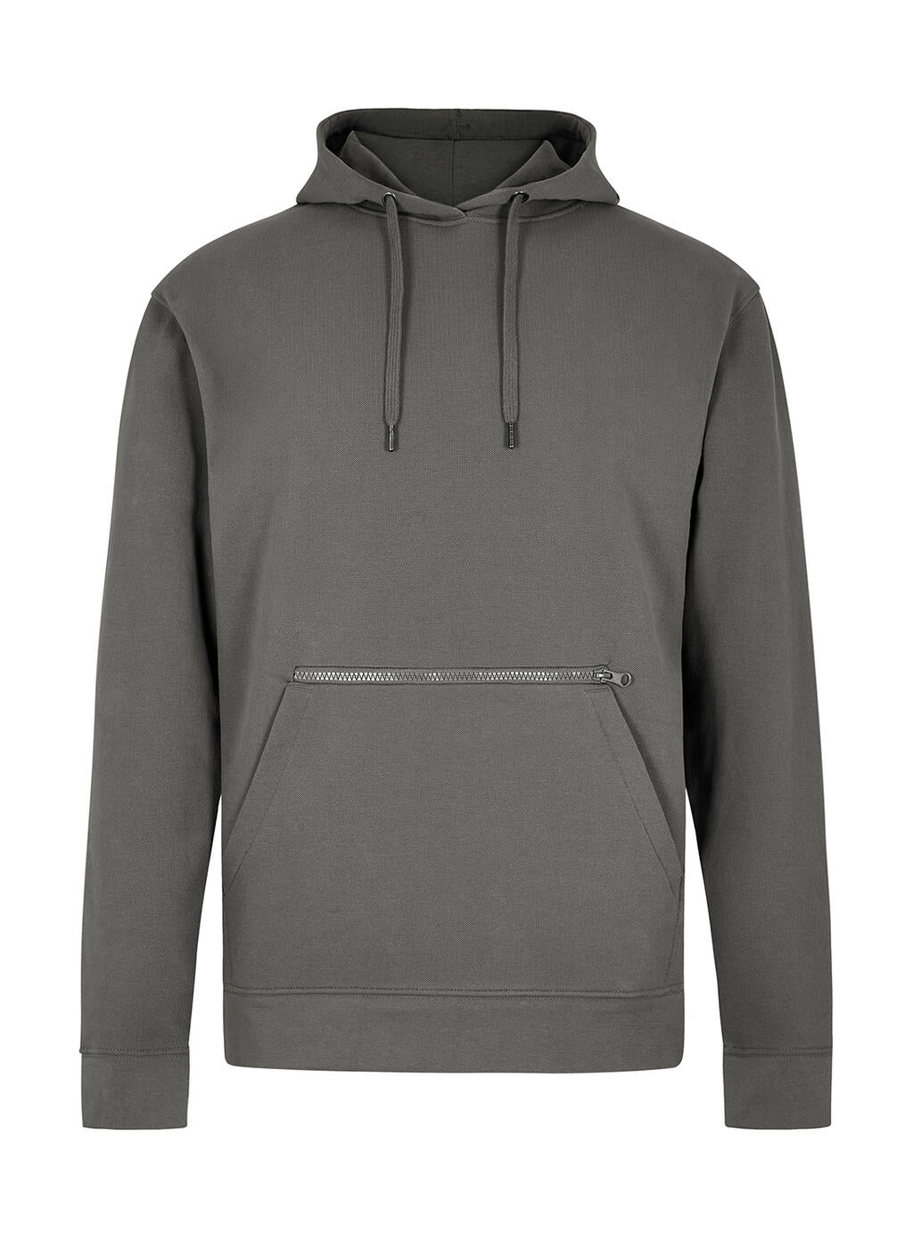 Pique Hoodie with Zipped Pocket imagen 4