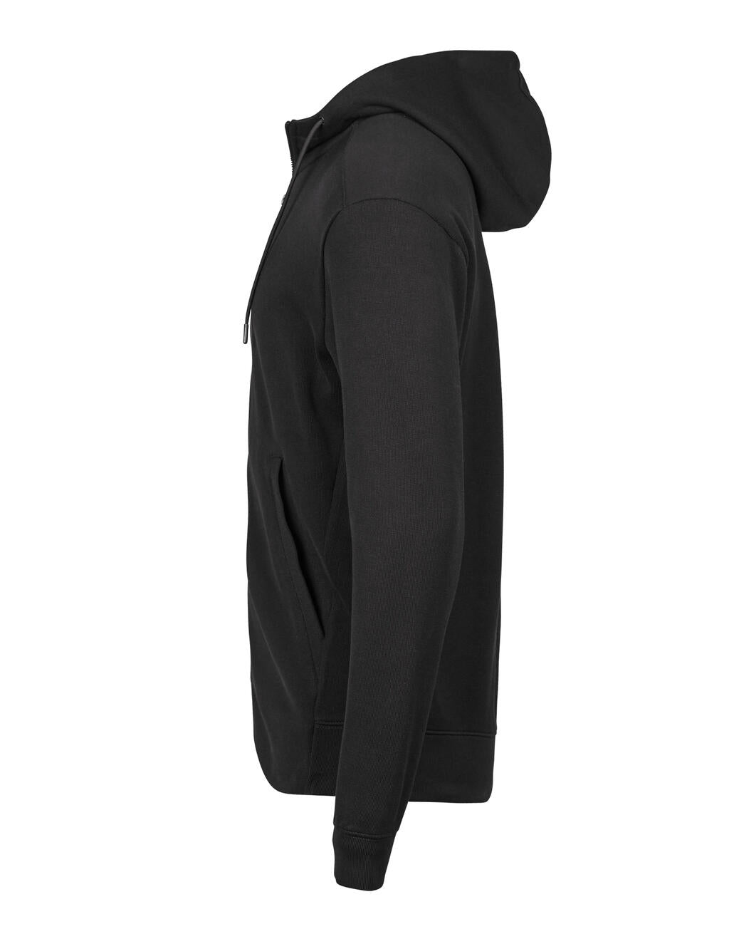 Ribbed Interlock Hooded Full Zip imagen 6