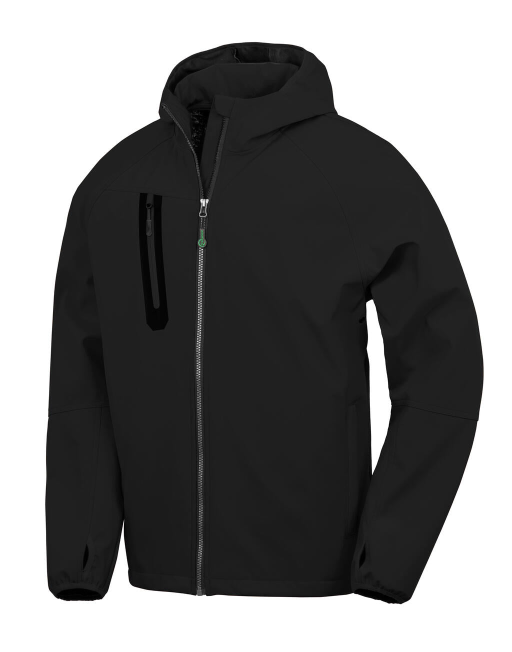 3-Layer Recycled Printable Casual Hooded Softshell imagen 2